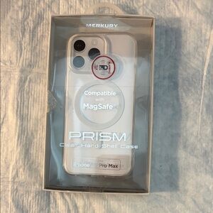 Merkury Prism Clear Hard Shell Case for iPhone 13 Pro Max